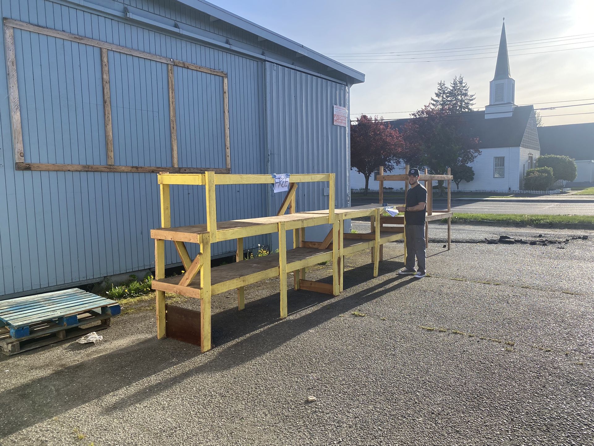 Free Shelves And Free Wood