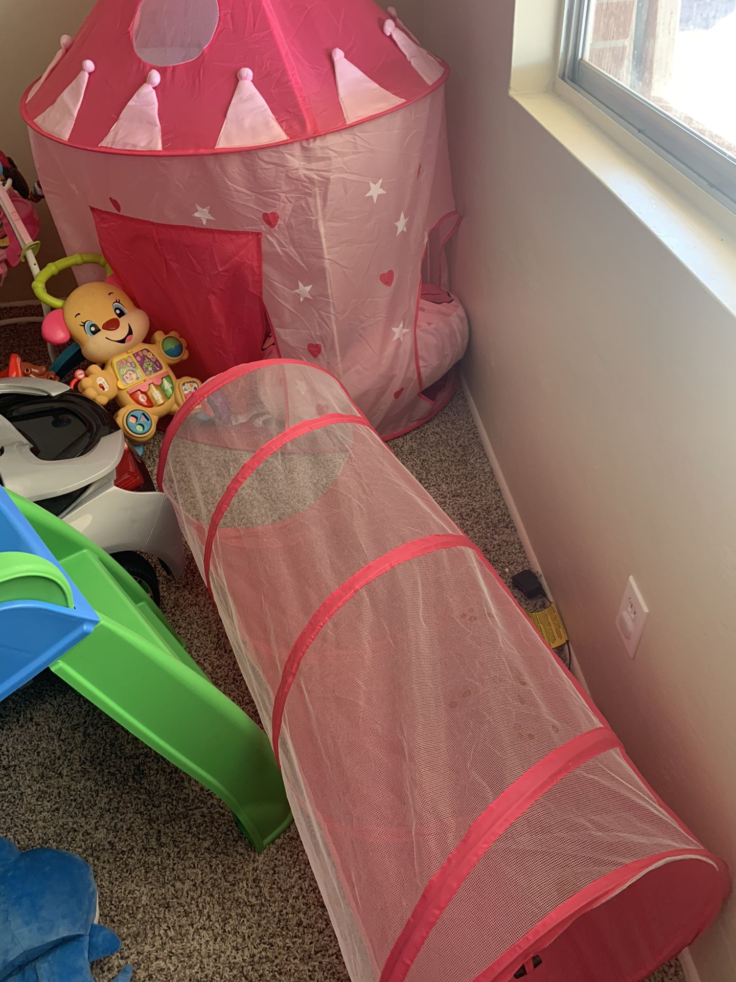 Tent play for toddlers