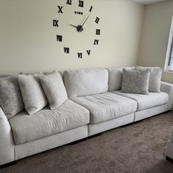 3 Piece Sectional Couch and OTTO 