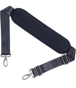 60 Inch Shoulder Strap for Bag with Removable Ultra-Thick Pad Adjustable Buckles and Metal Hooks,Crossbody Strap for Briefcase Laptop Messenger Bag Cr