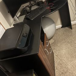 L-Shaped Computer Desk
