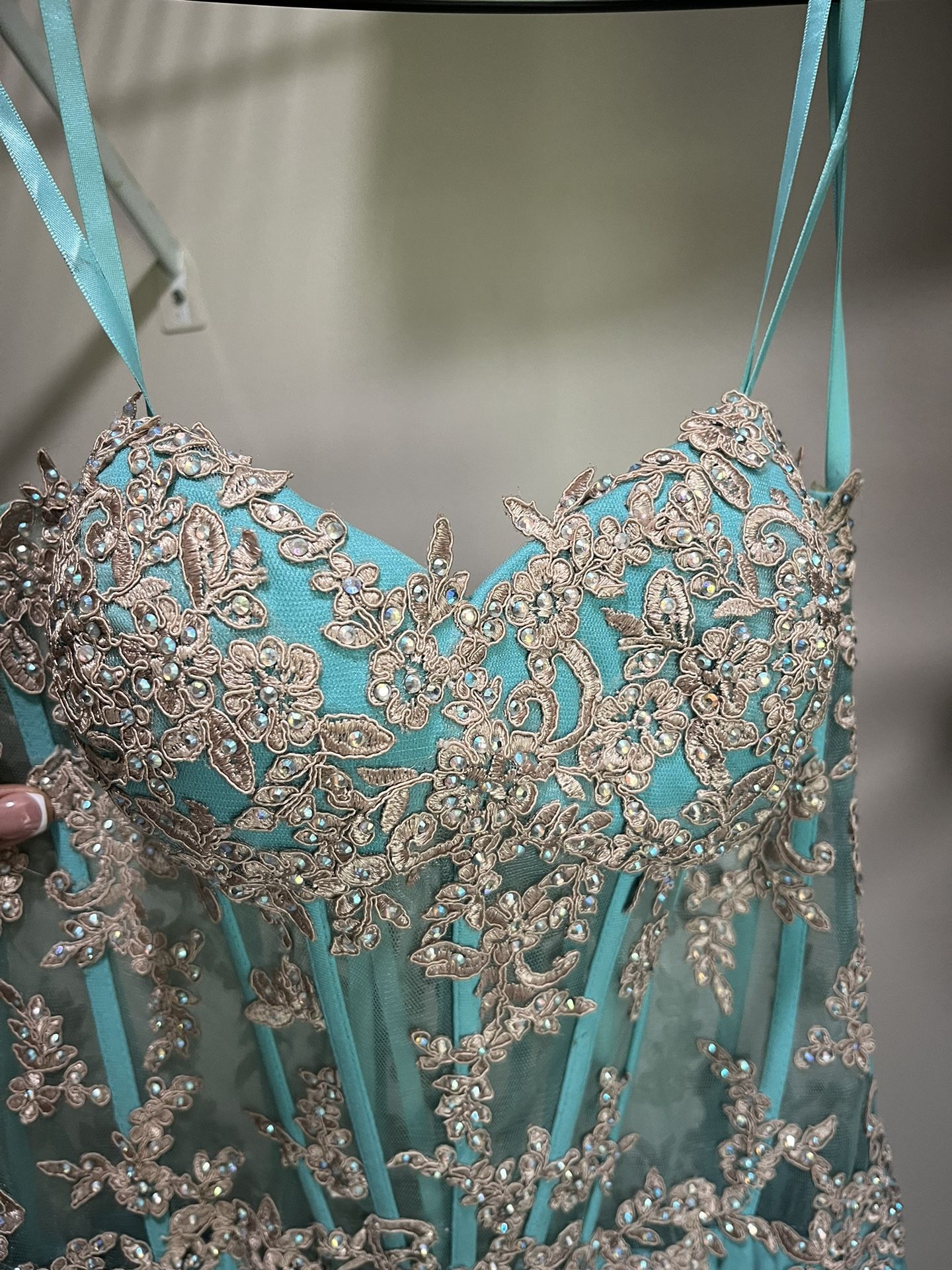 Formal/ Prom Dress with Shawl