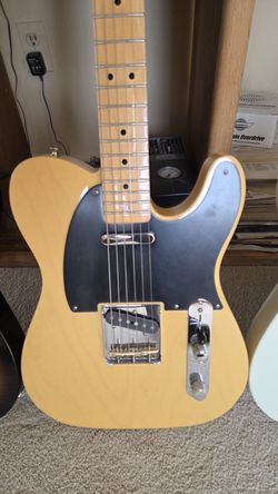 Telecaster-Style Electric Guitar Butterscotch Blonde