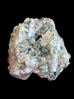Mica, Green Mica, Phlogopite (Mica Crystal) And Quartz. Rocks Minerals Crystals Gemstones