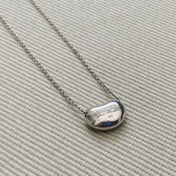 Tiffany & Co. Bean Pendant Necklace w/ Chain & Bag for $200 - MOTHER’S DAY SALE 50% OFF!