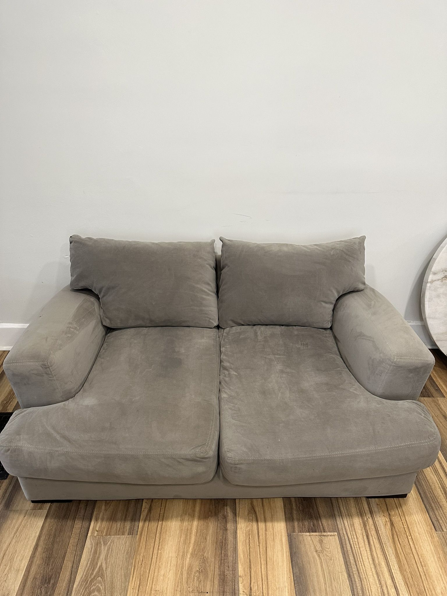2 Piece Gray Sectional
