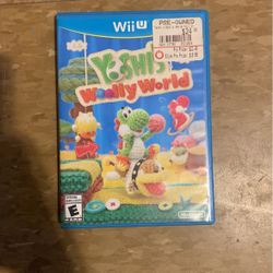 Nintendo Wii U Yoshi Woolly World 