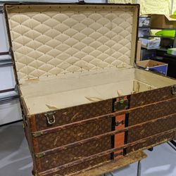 Louis Vuitton Steamer Trunk Circa 1930