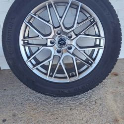 RIMS AND SNOW TIRES NEW 