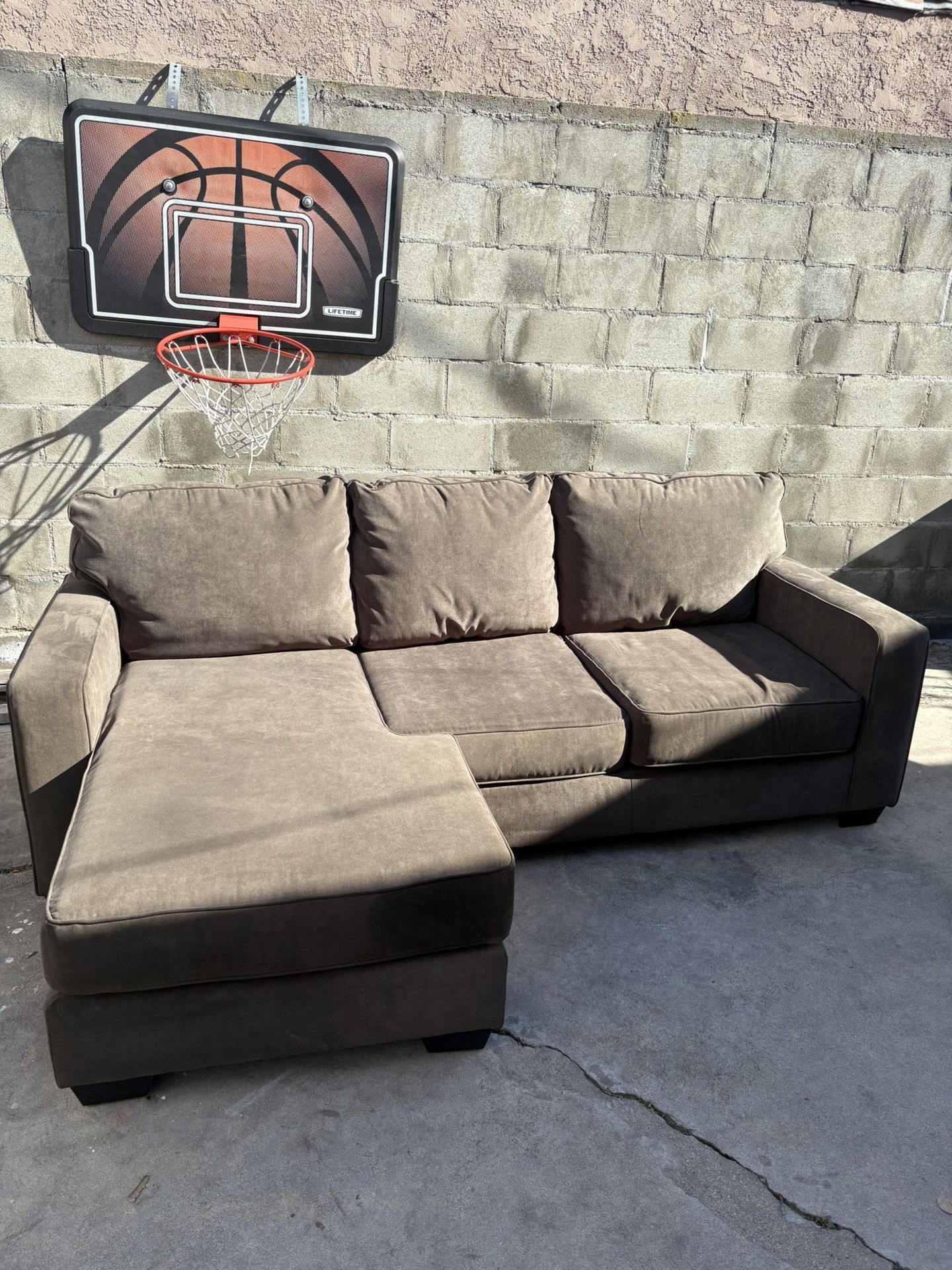 Aramis II 83” Sofa With Reversible Chaise $250