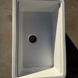 Vomlor Fireclay Workstation Kitchen Sink 30 In. Dual Drop-In Undermount White Fireclay Kitchen Sink