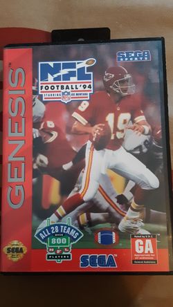 Sega Genesis NFL Football 94