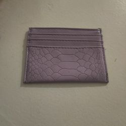 Small Lavender Color, Square Wallet 