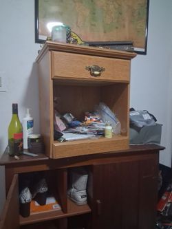 Wooden cubby