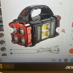 Flashlight Solar Multifunctional Price Reduced 