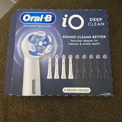 Oral B iO Replacement Heads 9 Pack