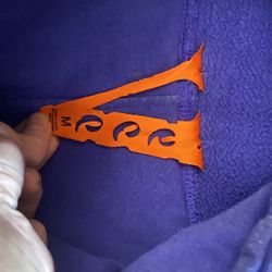 VLONE JUICE WRLD Sweater Mens Medium PURPLE LEGENDS NEVER DIE HOODIE