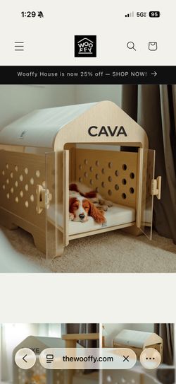 brand new wooffy dog house