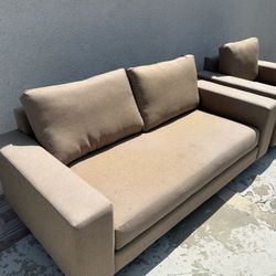 Sofa and Armchair Set