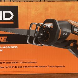 Ridgid 18V OCTANE One-Handed Reciprocating Saw/sawzall