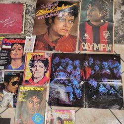 Michael Jackson Magazines And Posters