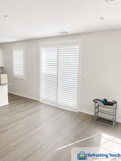 Shutter Blinds, Plantation Style, Basswood and Polyvinyl, Installed | 909-681-7003
