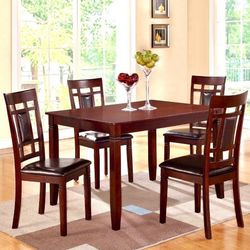 Dining Twble set of 5-PCS gorgeous brown color