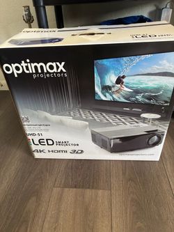 Optimax UHD-51 4K LED Smart Projector
