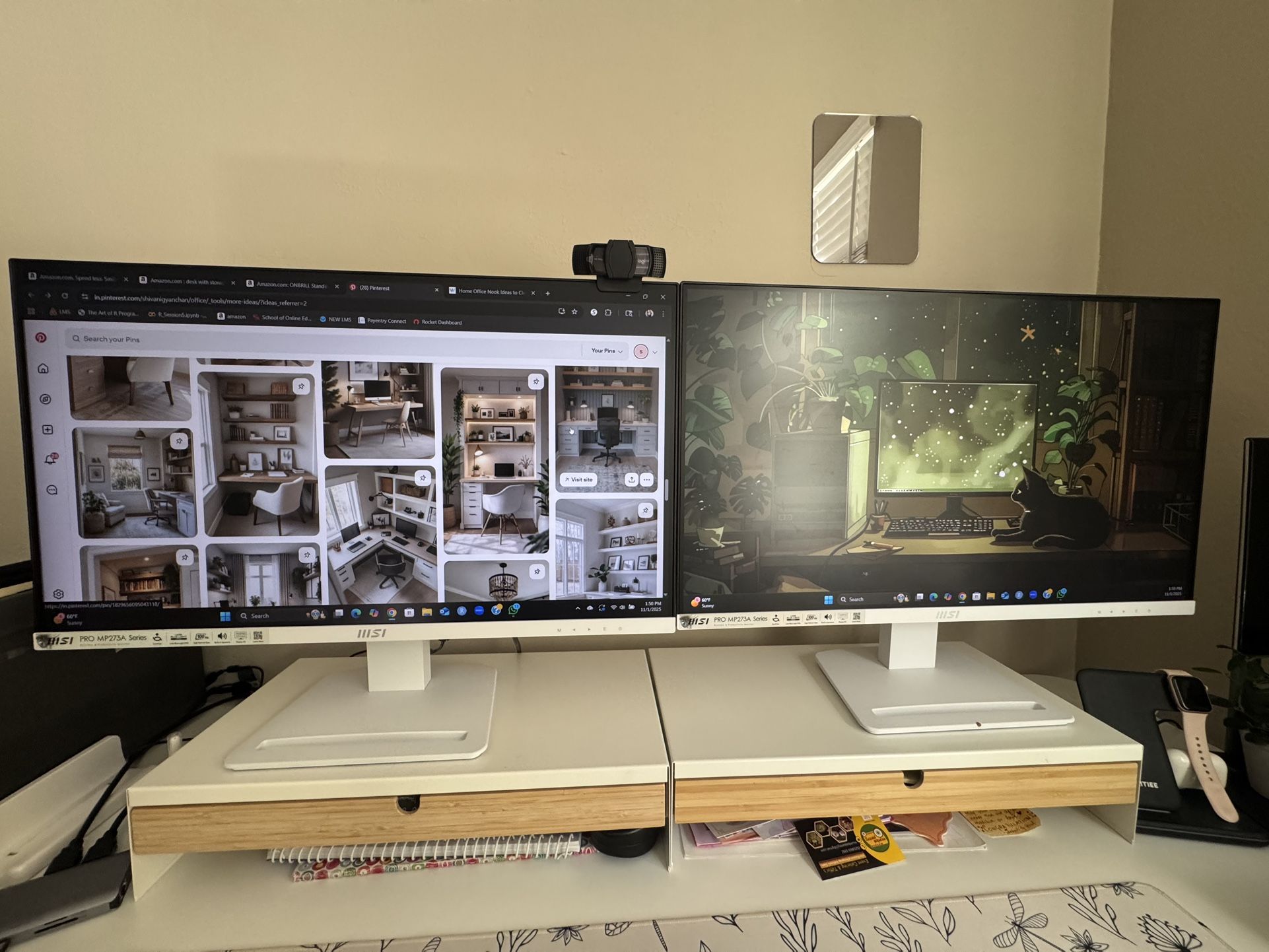 MSI - 27” Set Of 2 Monitors