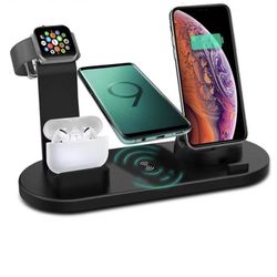 6 in 1 Wireless Charging Station