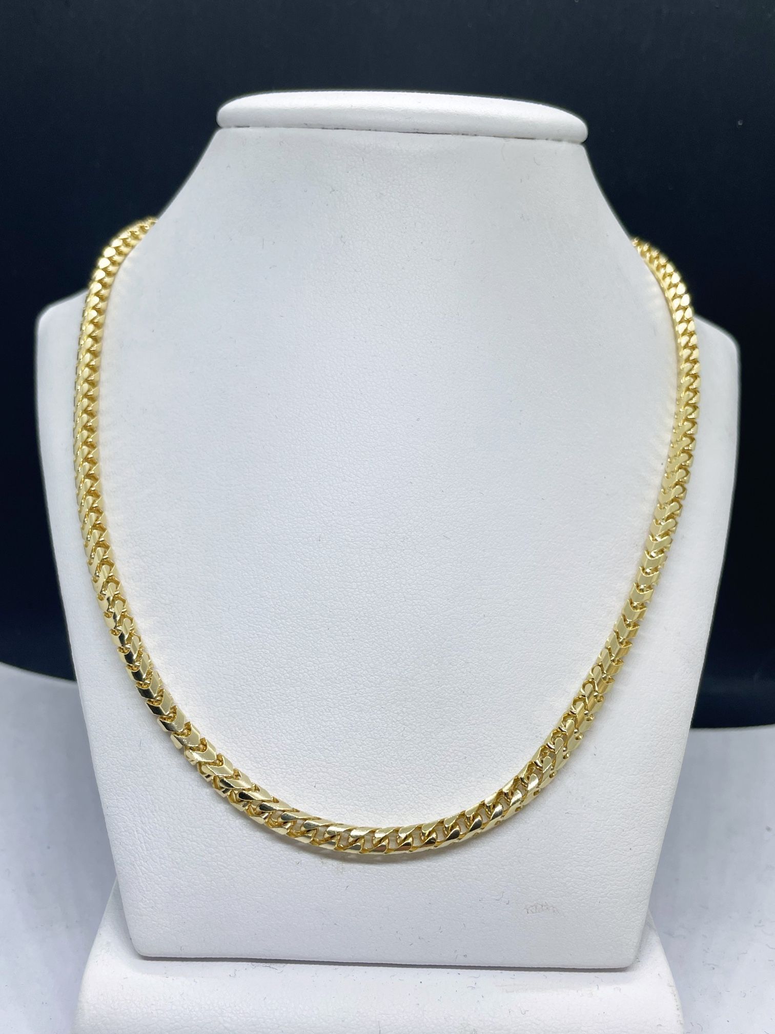 14k solid gold Franco chain