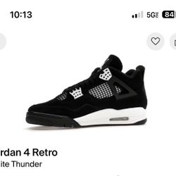Air Jordan 4 White Thunder 
