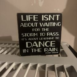 Decorative Wooden Box Sign