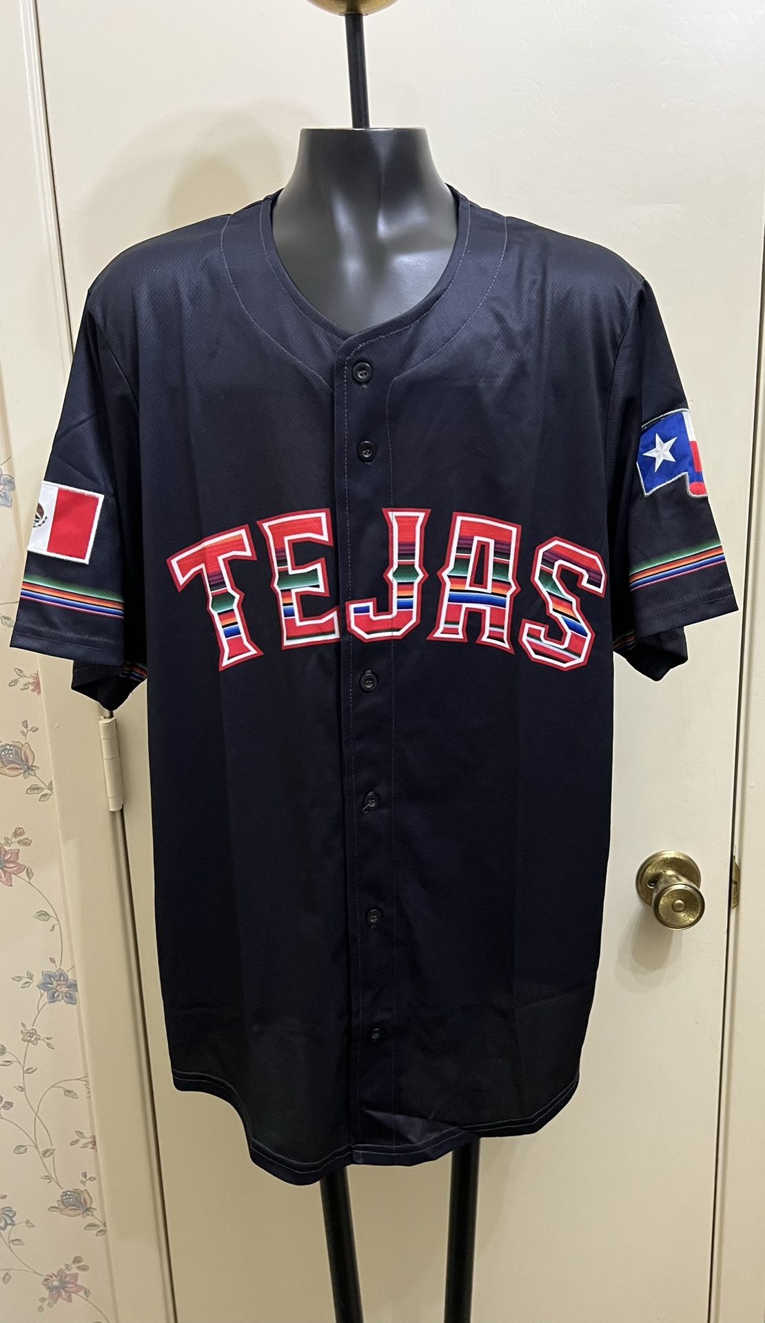 Texas Rangers Mexican Heritage Jersey SGA 9-23-22 Size Medium