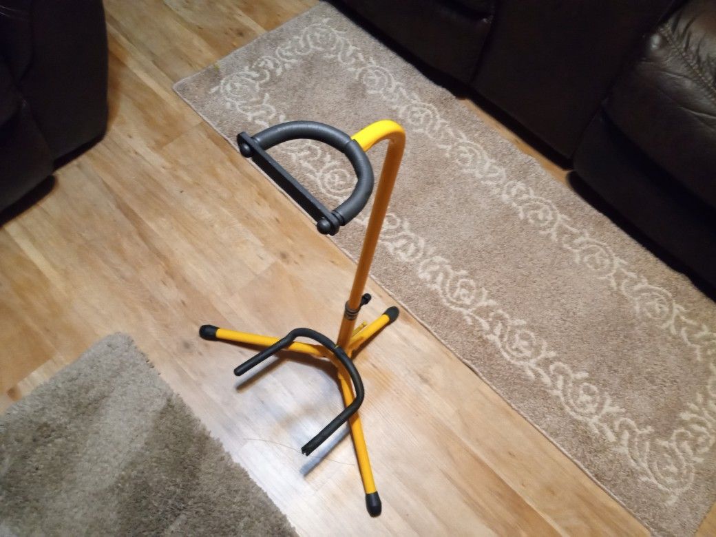 Yellow Guitar Stand