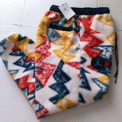 Size L Nike Air Jordan Essential Mountainside Statement Fleece Sherpa Pants Standard Fit