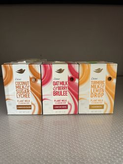 Dove oat milk shower bars