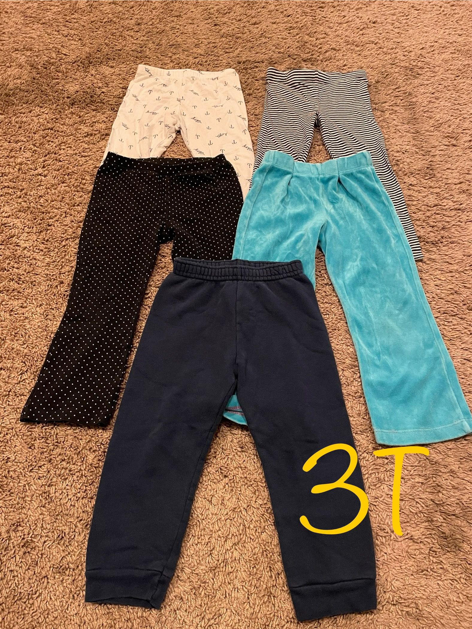Winter/fall Girl Pants Clothes Size 3T