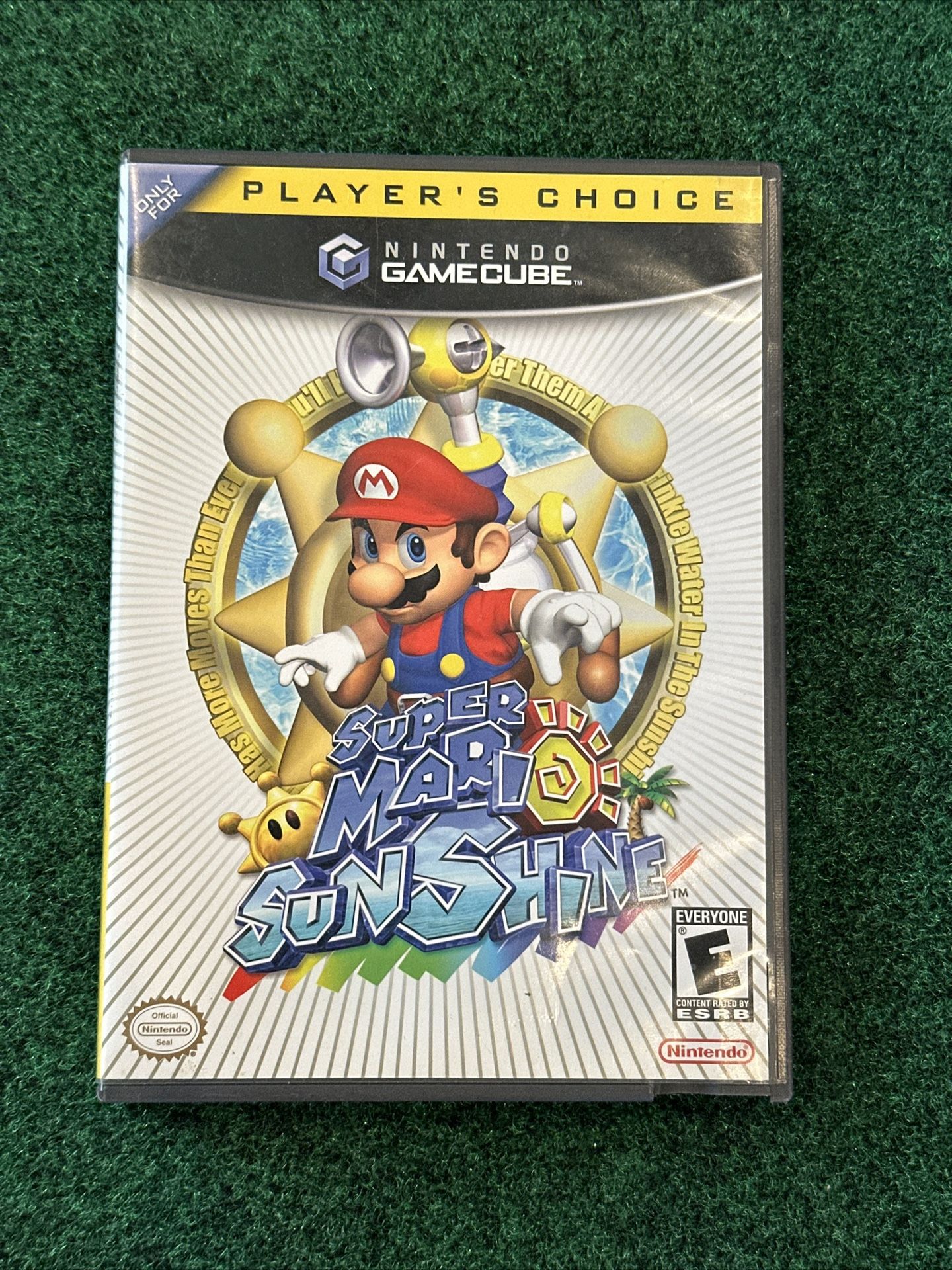 Super Mario Sunshine (Nintendo GameCube, 2002) CIB Players Choice Game TESTED