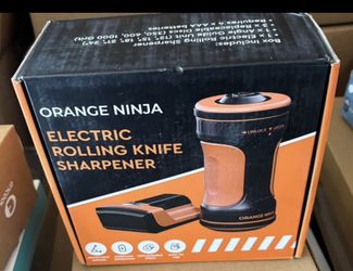 Orange Ninja Electric Rolling Knife Sharpener