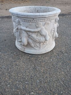 Concrete Garden Pot
