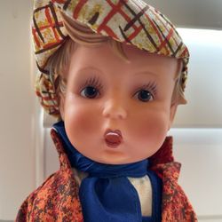 Vintage Gobel Hummel Precious Little Boy 12" Doll w/ Candle- RARE. Condition is pre owned and is overall in solid and respectable shape.   This is a r
