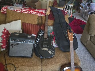 Fender squire guitar amp bag combo