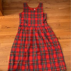 Woman’s Plaid Jumper