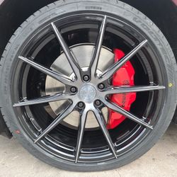 21" New VERTINI Flo-forged Wheels & New Lexani Voltecfor LUCID Air 2025