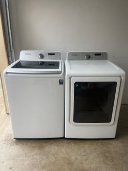 Samsung VRT HE Heavy Duty Super Capacity Washer And Electric Dryer Set 