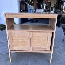 New Assembled- Under-Sink Cabinet with Open Shelf and Sliding Doors. 23.12"x12" ×27.10"