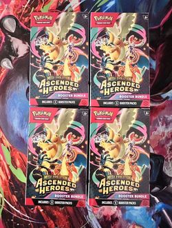 Pokemon Ascended Heroes Booster Bundles