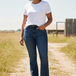 Levi’s  Denizen  Jeans Women’s  size 18 short Boot cut  dark wash