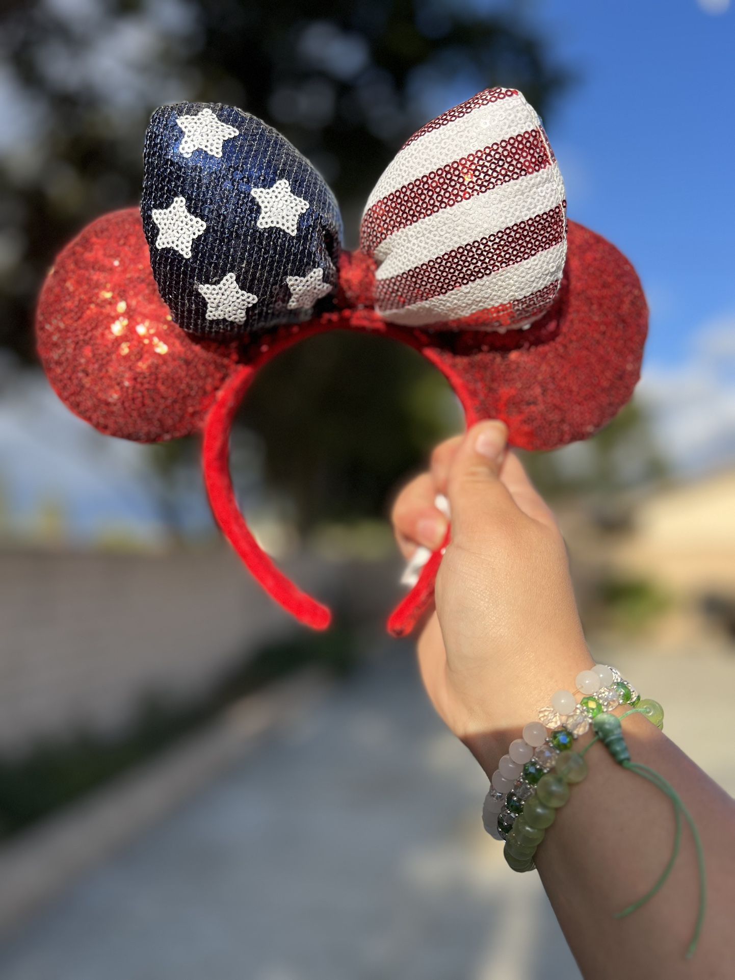 Fourth Of July Mickey Ears, Tokyo Japan